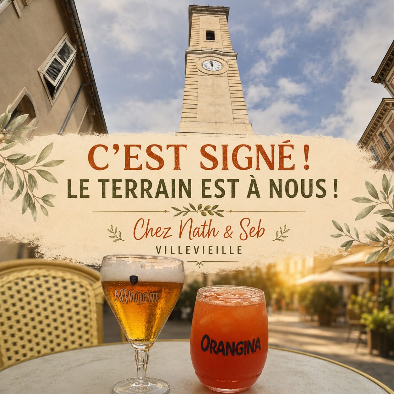🌱✨ C’EST SIGNÉ : LE TERRAIN EST À NOUS ! ✨🌱