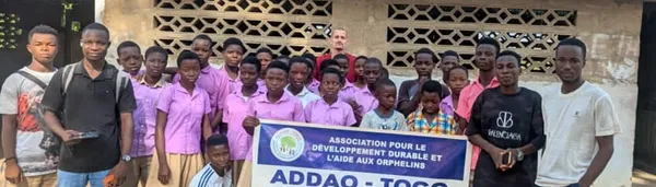 Bannière ASSOCIATION DÉVELOPPEMENT DURABLE ET AIDE AUX ENFANTS ORPHELINS