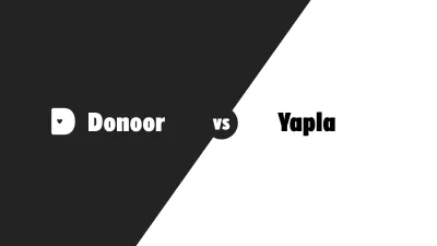 Donoor vs Yapla : comparatif détaillé 2026