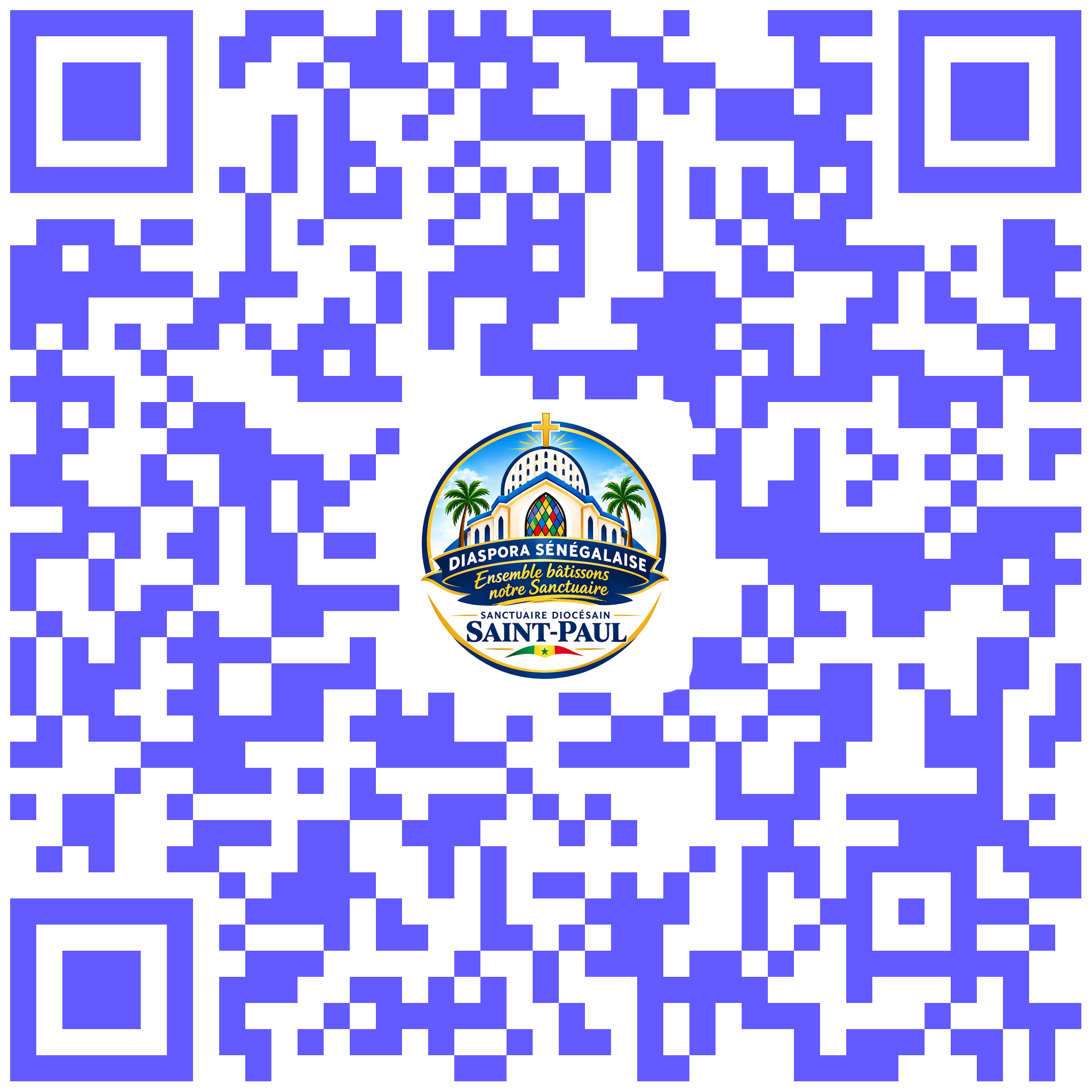 QR Code DIASPORA SAINT PAUL DE GRAND YOFF (DSPGY)